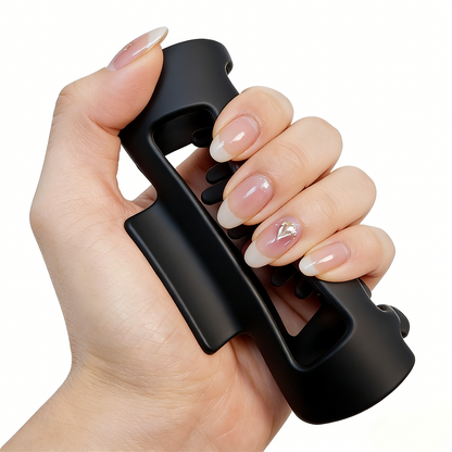 Large Silicone Hair Claw – Soft & Flexible