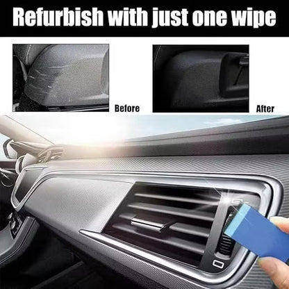 🚗49% OFF 🔥Car Plastic Parts Refurbish Agent With Sponge