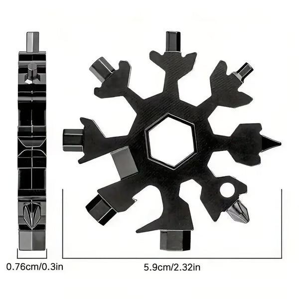 🎁Last Day 49% OFF - 🪛 ❄️ Snowflake-shaped Multi-Function Screwdriver and Wrench