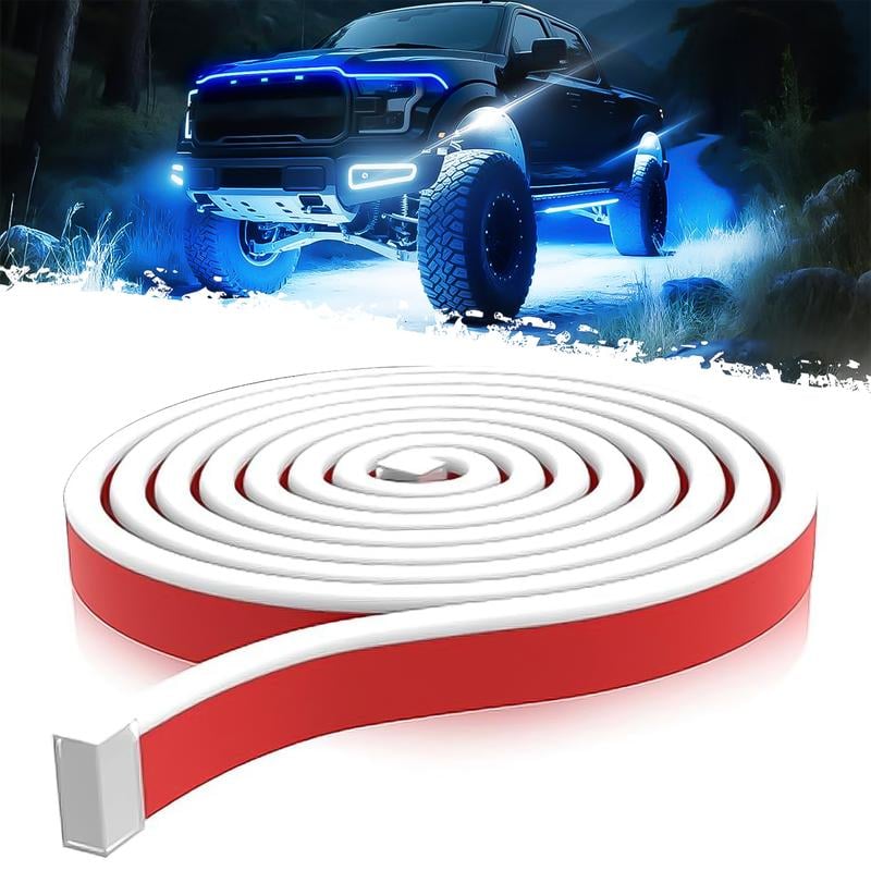 🚗71"High Brightness Automotive Hood Gap LED Strip - Ambient Lighting Package