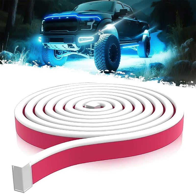 🚗71"High Brightness Automotive Hood Gap LED Strip - Ambient Lighting Package