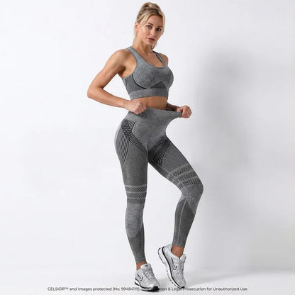 📢📢Get 15% off when you buy two or more items⏰ High Waisted And Hip Lifting Yoga Elastic Quick Drying Tight Pants
