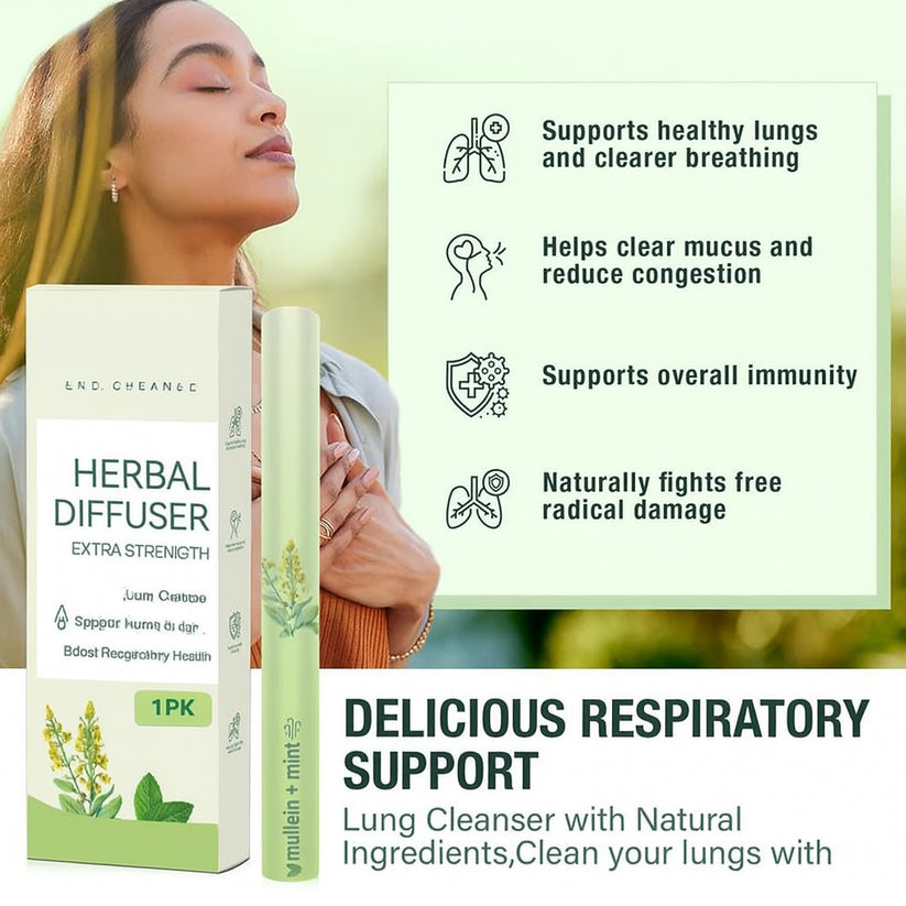 New Premium Herbal Diffuser Fresh Breath Signature Scent