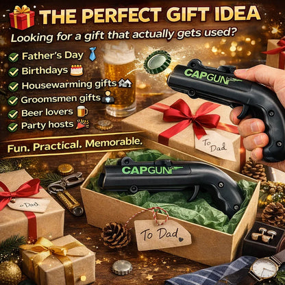 🍻 Turn Every Bottle Into A Party Moment 🔫 Meet The CapGun Bottle Opener