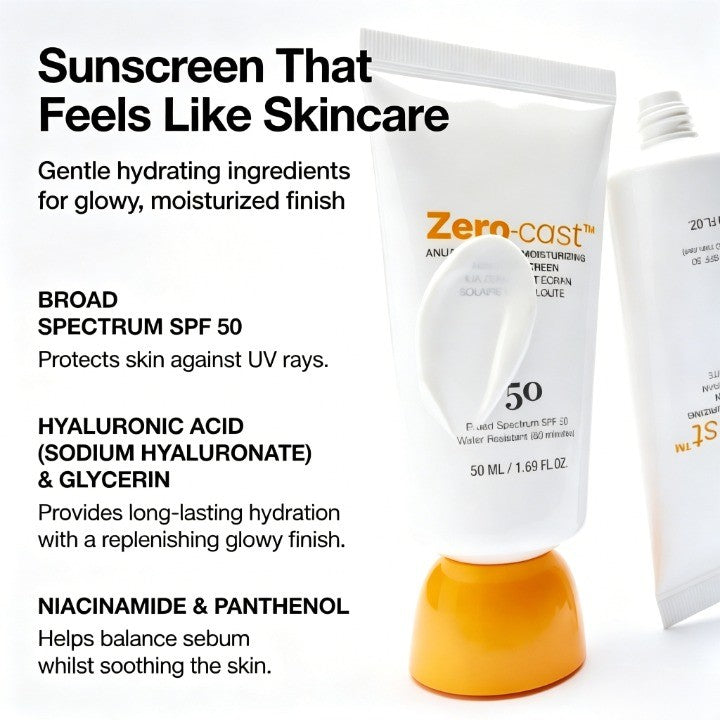 Zero-cast Moisturizing Finish Sunscreen