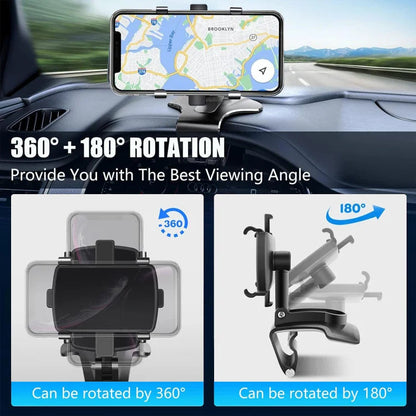 360°Adjustable Car Dashboard Mobile Phone Holder
