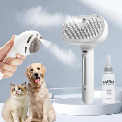 Pet Spray Hair Removal Comb, 1-piece pet hair brush