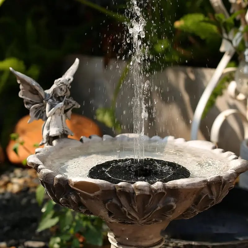 🌊Solar Fountain, Solar Powered Bird Bath Fountain Pump