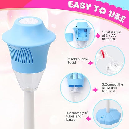 LAST DAY SALE 49% -🔥Automatic Handheld Bubble Machine for Kids