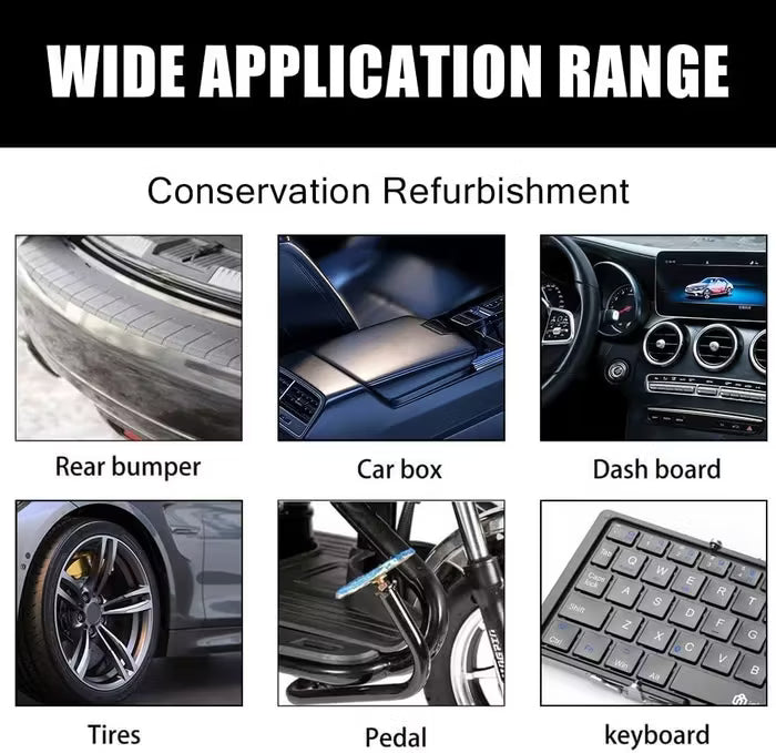 🚗49% OFF 🔥Car Plastic Parts Refurbish Agent With Sponge