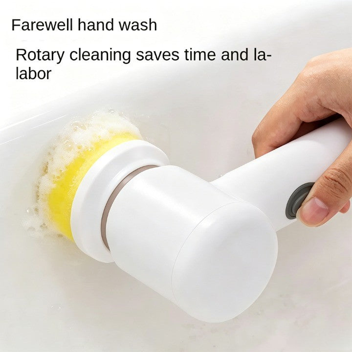 Rechargeable Cleaning Brush: Versatile Tool for Kitchen and Bathroom