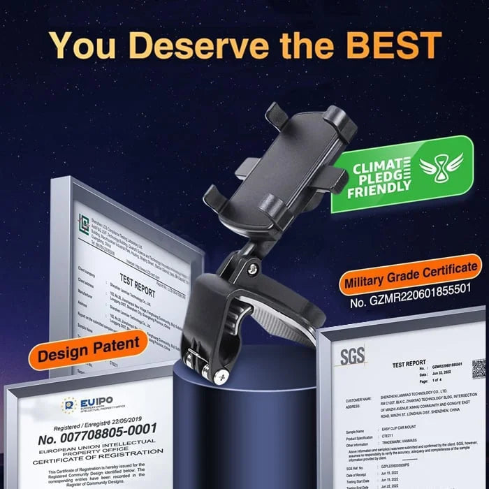 360°Adjustable Car Dashboard Mobile Phone Holder