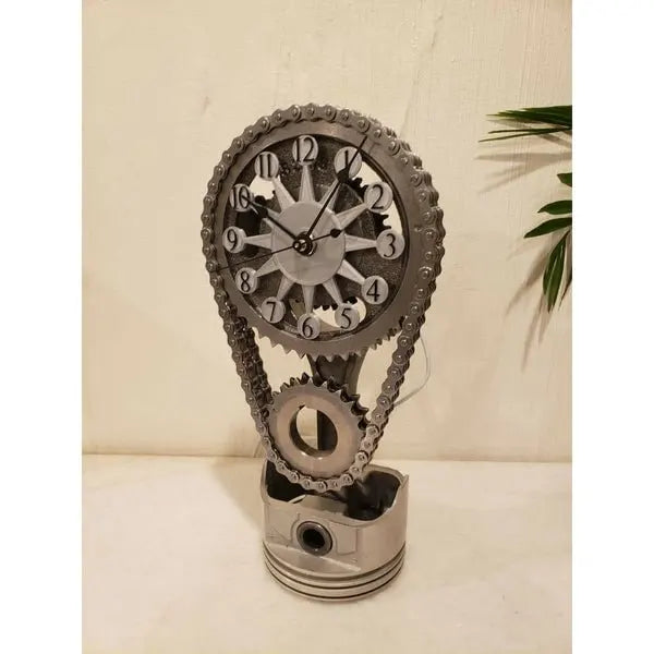 HOT SALE 49% OFF🔥SMALL BLOCK TIMING CHAIN CLOCK