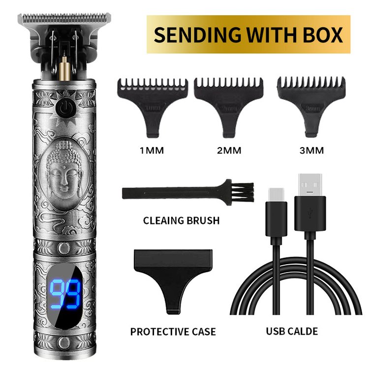 New Cordless Zero Gapped Trimmer Hair Clipper