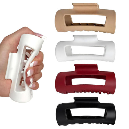 Large Silicone Hair Claw – Soft & Flexible