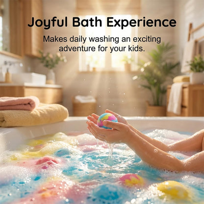 Limited Time Promotion 50% OFF🔥12-Piece Bath Bomb Gift Set for Kids