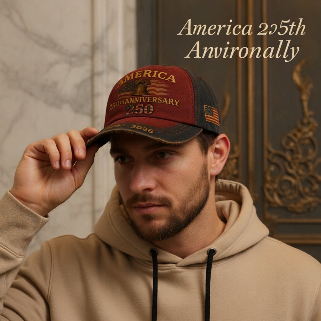 🔥 United States 250th Anniversary Cap - 🎁Free Commemorative Gift
