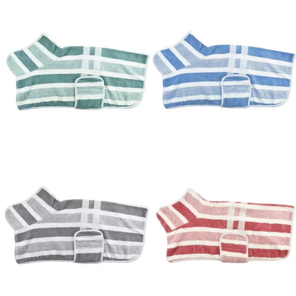 🐶 Pet Quick-Dry Bathrobe Towe