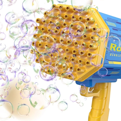 BubbleGun – Automatic Soap Rocket Bubble Gun Blower Toy