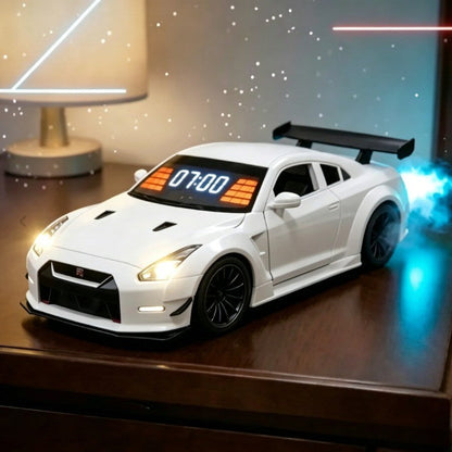 2026 Hypercar Alarm Clock - Realistic Engine Revving · Motion Light Effects