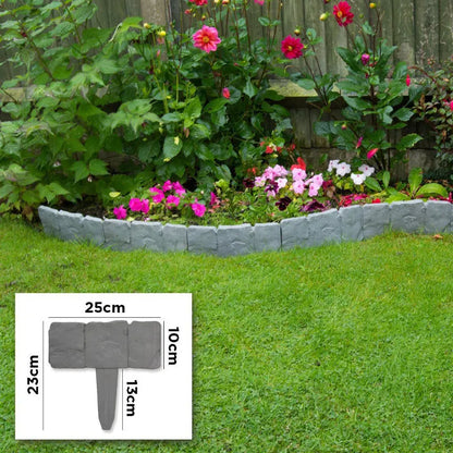 🌳Imitation Stone Garden Fence