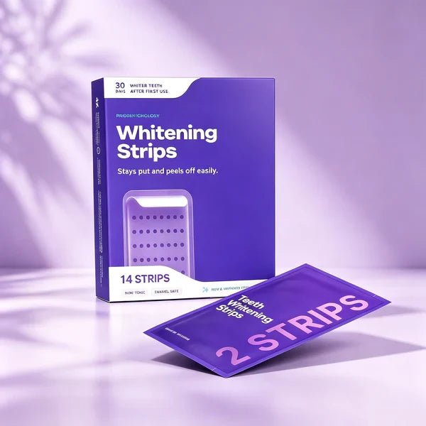 Purple Teeth Whitening Strips