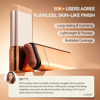 2 in 1- Luxury Anti-Wrinkle Foudation Stick