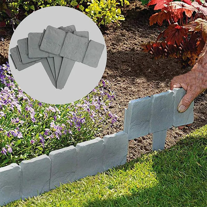 🌳Imitation Stone Garden Fence