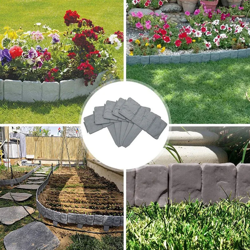 🌳Imitation Stone Garden Fence
