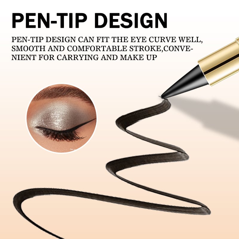 2-in-1 Waterproof Gel Eyeliner Pen🔥 Smudge-Proof & Long-Lasting💯