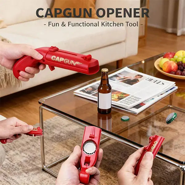 🍻 Turn Every Bottle Into A Party Moment 🔫 Meet The CapGun Bottle Opener