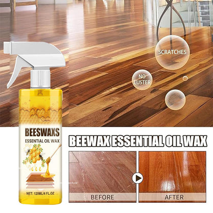 🌟Beeswax Wood Polish Spray Restore Shine Protect Furniture