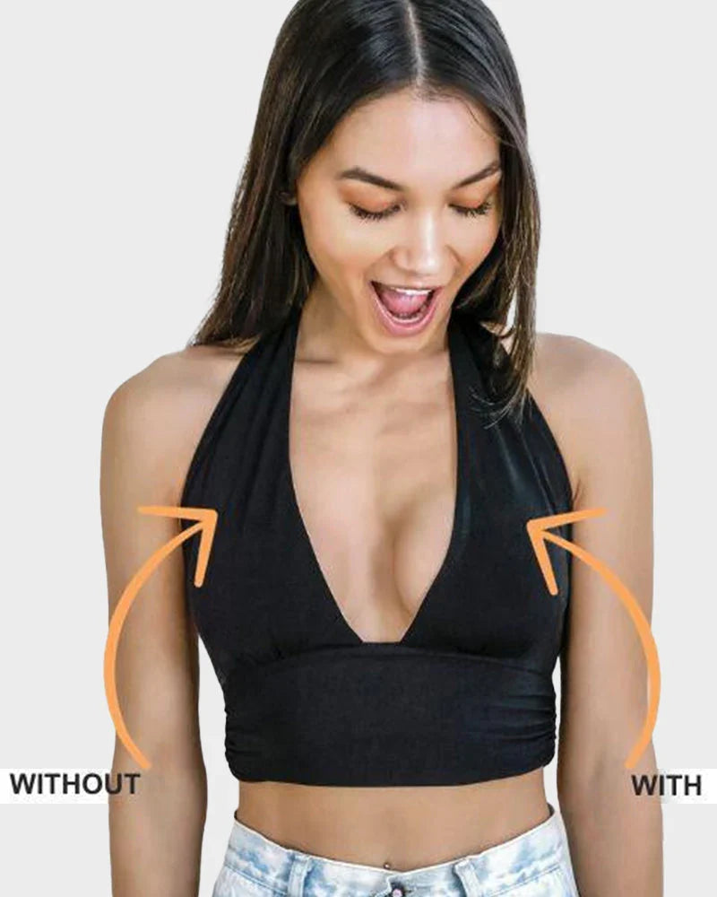 Hrimzw® Breast Lift Sticky Insert Pads Instant Boost Double Sided Adhesive Bra Pad（2 pairs）