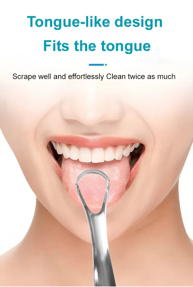 ✨Stainless Steel Tongue Scraper🚚Cash on Delivery