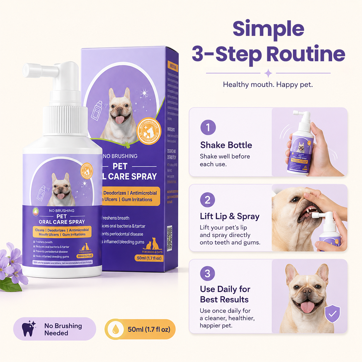 Dog & Cat Oral Care Spray