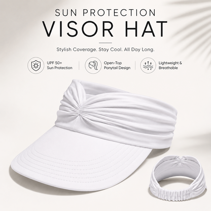 Women's UPF 50+ UV Protection Sun Visor Hat | Buy 1 Get 1 Free