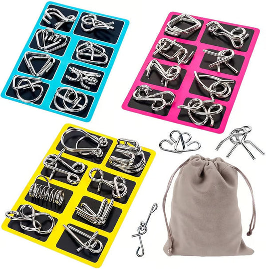 The Best Gift🎁 Metal Montessori Puzzle Solving