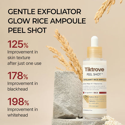 Peel Shot Glow Rice Ampoule Duo