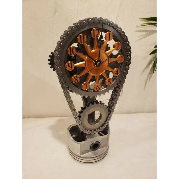 HOT SALE 49% OFF🔥SMALL BLOCK TIMING CHAIN CLOCK