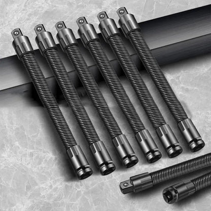 🛠️  Flexible Shaft Extension Extender Torque Socket - 🔧Bend, Twist, Conquer Tight Spaces