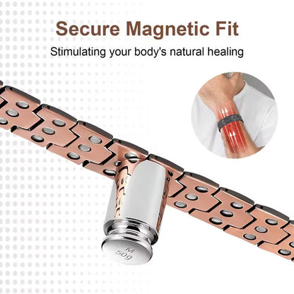 🔥99.9% Pure Copper Magnetic Bracelet--Relieve fatigue and promote blood circulation