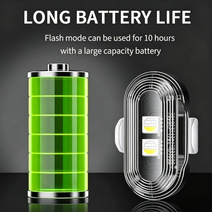 Wireless Car Atmosphere Light LED Strobe Lights Warning Lights RGB Led Aircraft Strobe Lights Car Motorcycle LED Lamp