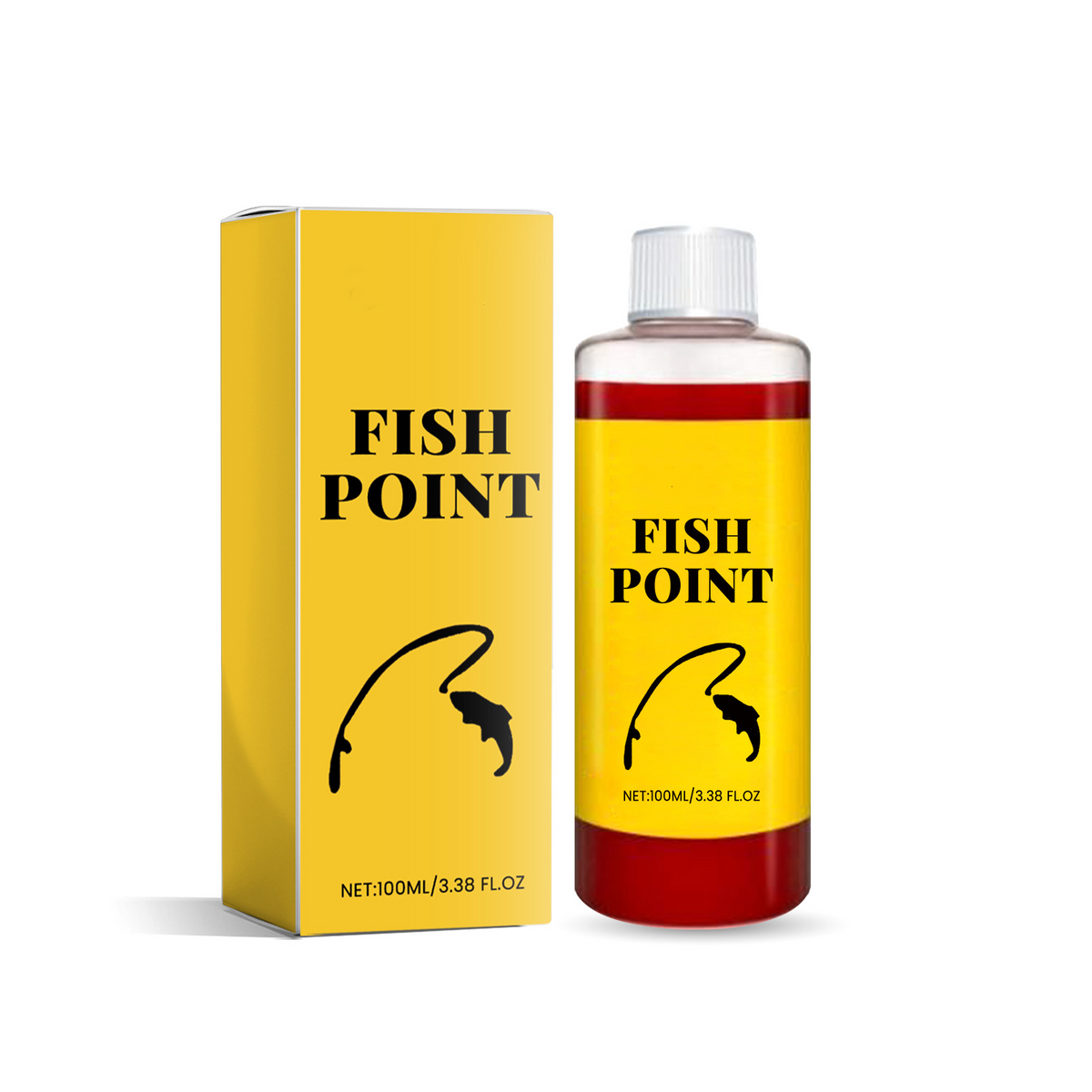 🎣 Concentrated Fish Attractant Liquid – 🐟Fast Acting Red Worm Formula