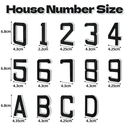 🏡 Upgrade Your Home's Curb Appeal – 49% OFF – ✨ Modern LED House Number Light – For Stylish, All-Night Visibility!