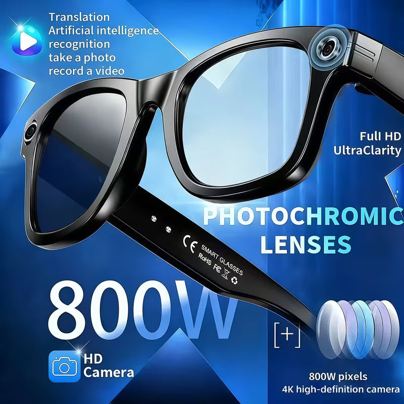 👓Lightweight Smart Glasses with Hands-Free Control