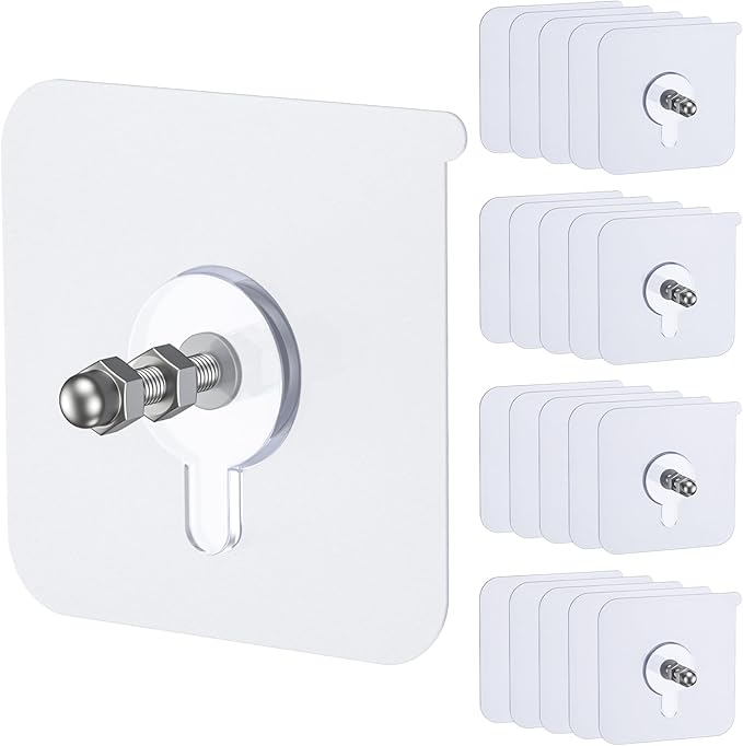🏆 75K+ SOLD! 🥇49.9% OFF This Week - Adhesive Frame Hooks Wall Mount Self-Adhesive Hooks