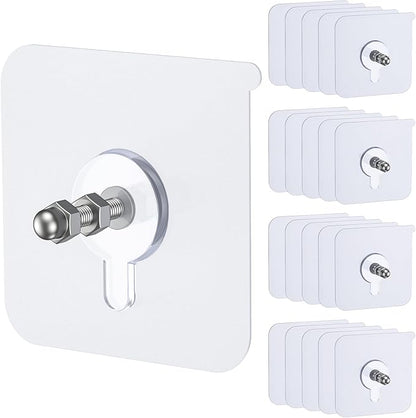🏆 75K+ SOLD! 🥇49.9% OFF This Week - Adhesive Frame Hooks Wall Mount Self-Adhesive Hooks
