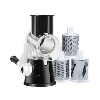 3 in 1 Rotary Cheese Grater Vegetable Slicer