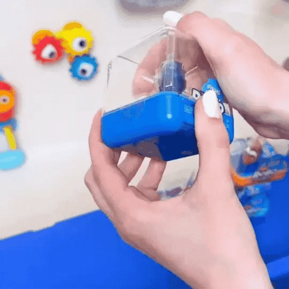 Magic Glowing Robot Fish (4-Pack) - Water-Activated LED Swimming Toys 🐠✨