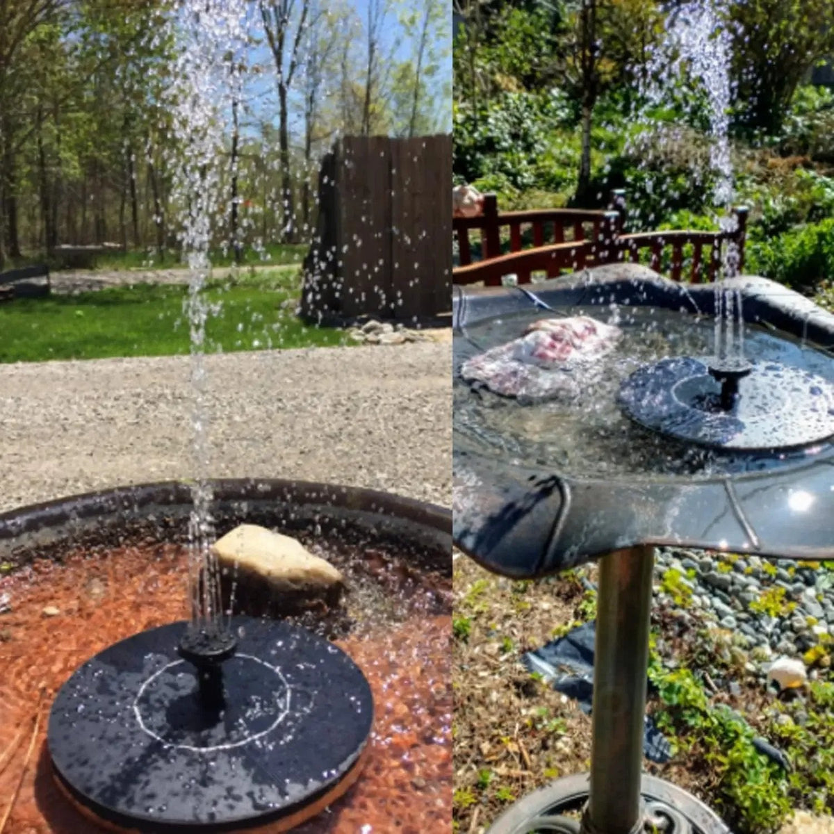 🌊Solar Fountain, Solar Powered Bird Bath Fountain Pump